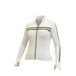 سویشرت دو خط نایک سفید | Nike Two-Stripe Sweatshirt - Image 3