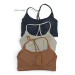 نیم تنه فلامنت کاپ ثابت وارداتی | Imported Fixed Cup Filament Sports Bra - Image 2