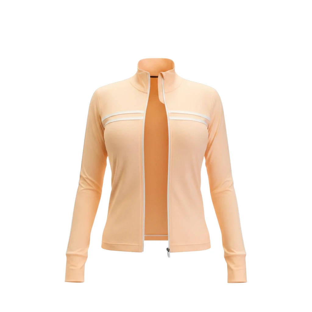 90sportland2-20260513-00009 (Ghost Mannequin) سویشرت دو خط نایک گلبهی | Nike Two-Stripe Sweatshirt - Image 1