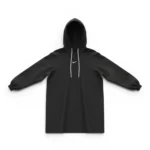 مانتو آیرو نایک قواره‌دار کلاه‌دار مشکی | Nike Aero Hooded Oversized Mantle - Image 2