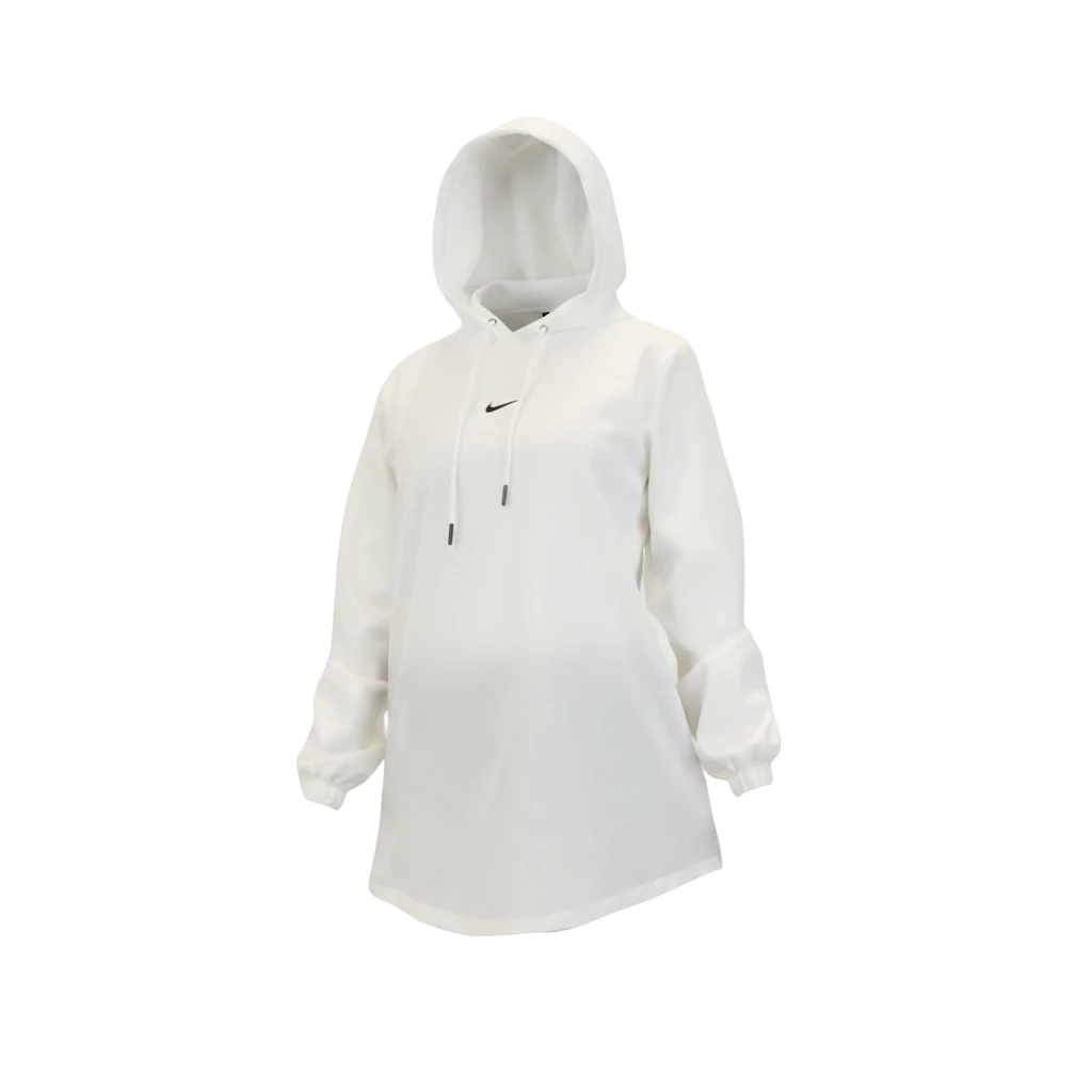 90sportland2-20260513-002504 (Ghost Mannequin)-Photoroom مانتو آیرو نایک قوارهدار کلاهدار سفید | Nike Aero Hooded Oversized Mantle - Image 1