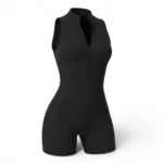 اورال فلامنت زیپدار گرم بالا وارداتی | Imported Heavyweight Filament Scrunch Back Front Zip Jumpsuit - Image 2