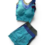 ست ورزشی گرم‌بالا نیم‌تنه و شرتک کد 2 | High-Heat Sports Bra & Shorts Set