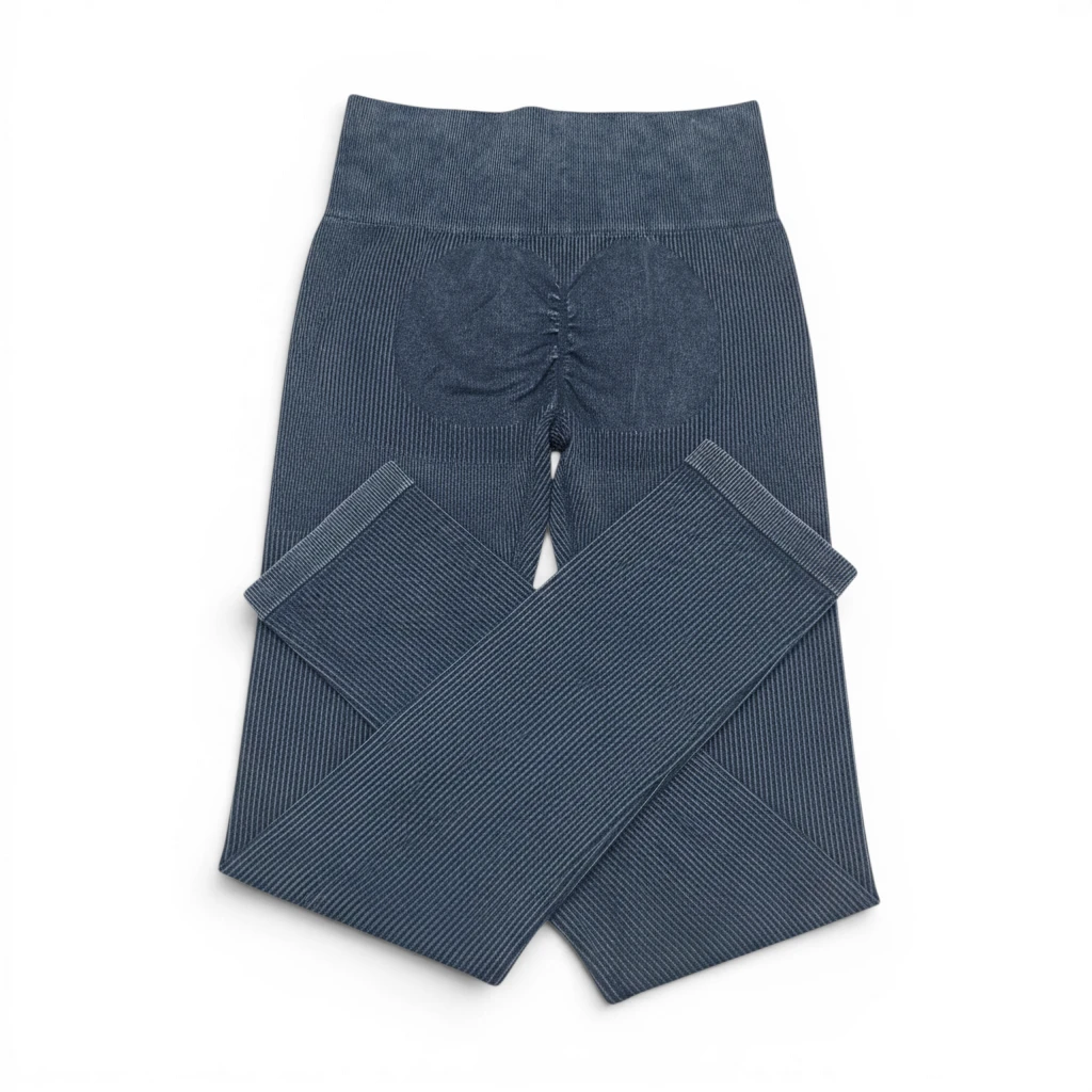 IMG_20260423_194504_493 (Flat lay)-Photoroom لگ سنگشور گرم بالا پشت چین دار | Stonewashed High Weight Scrunch Butt Leggings - Image 1