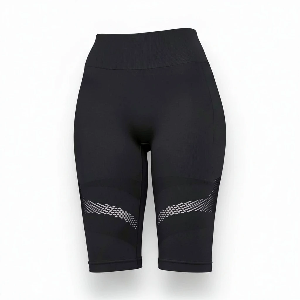 بایکر سیملس ساده | Seamless Biker Shorts - Image 2