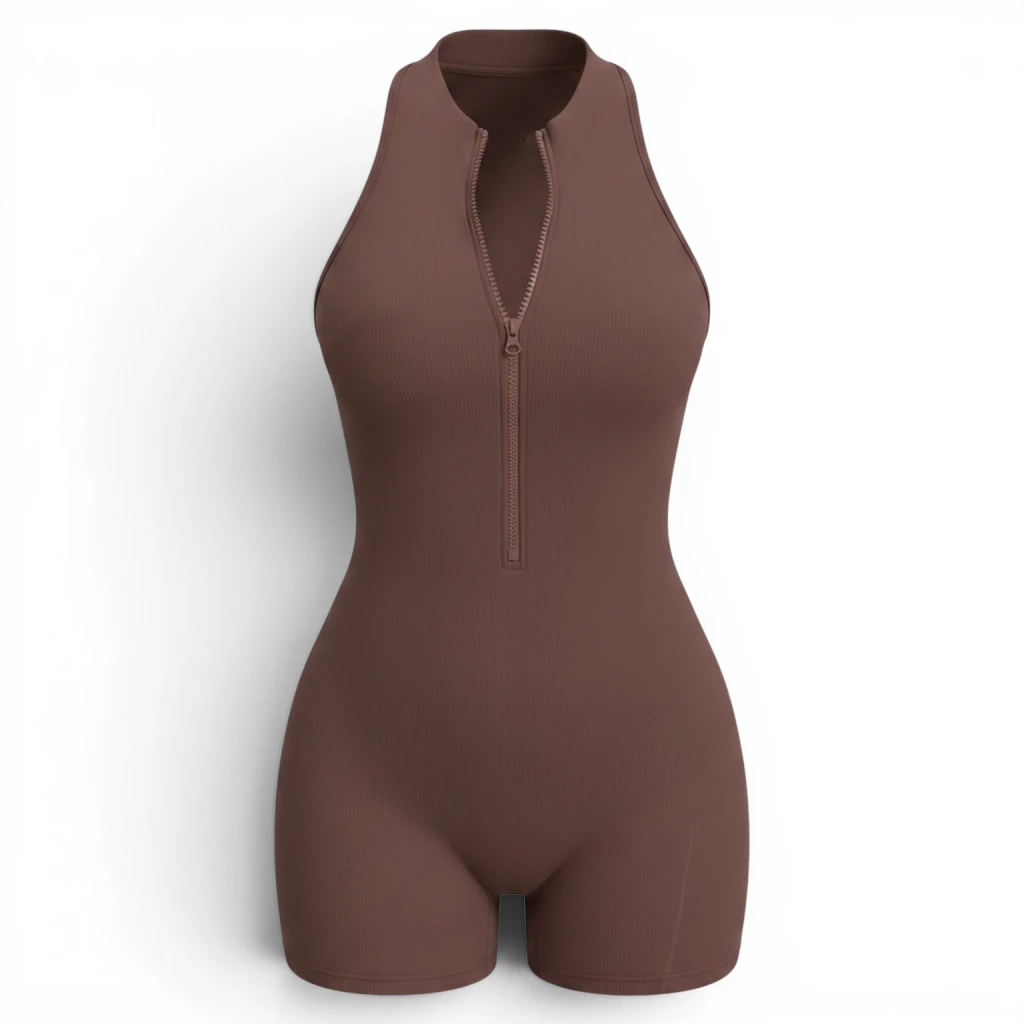 Screenshot_۲۰۲۶-۰۲-۲۱-۱۲-۵۵-۱۴-۹۲۷_com.alibaba.intl.android.apps.poseidon (Ghost Mannequin)-Photoroom اورال فلامنت زیپدار گرم بالا وارداتی | Imported Heavyweight Filament Scrunch Back Front Zip Jumpsuit - Image 1