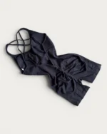 اورال‌شورتک سیملس پشت پفکی اورجینال | Seamless Puffy Back Overall Shorts - Image 5