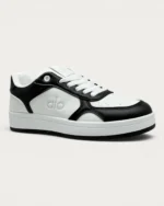کفش برند آلو رنگ تمام سفید مشکی | Alo Brand Shoes White Black - Image 5