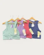 نیم تنه ورزشی فلامنت درجه یک 6106 | Premium Filament Sport Crop Top 6106 - Image 3