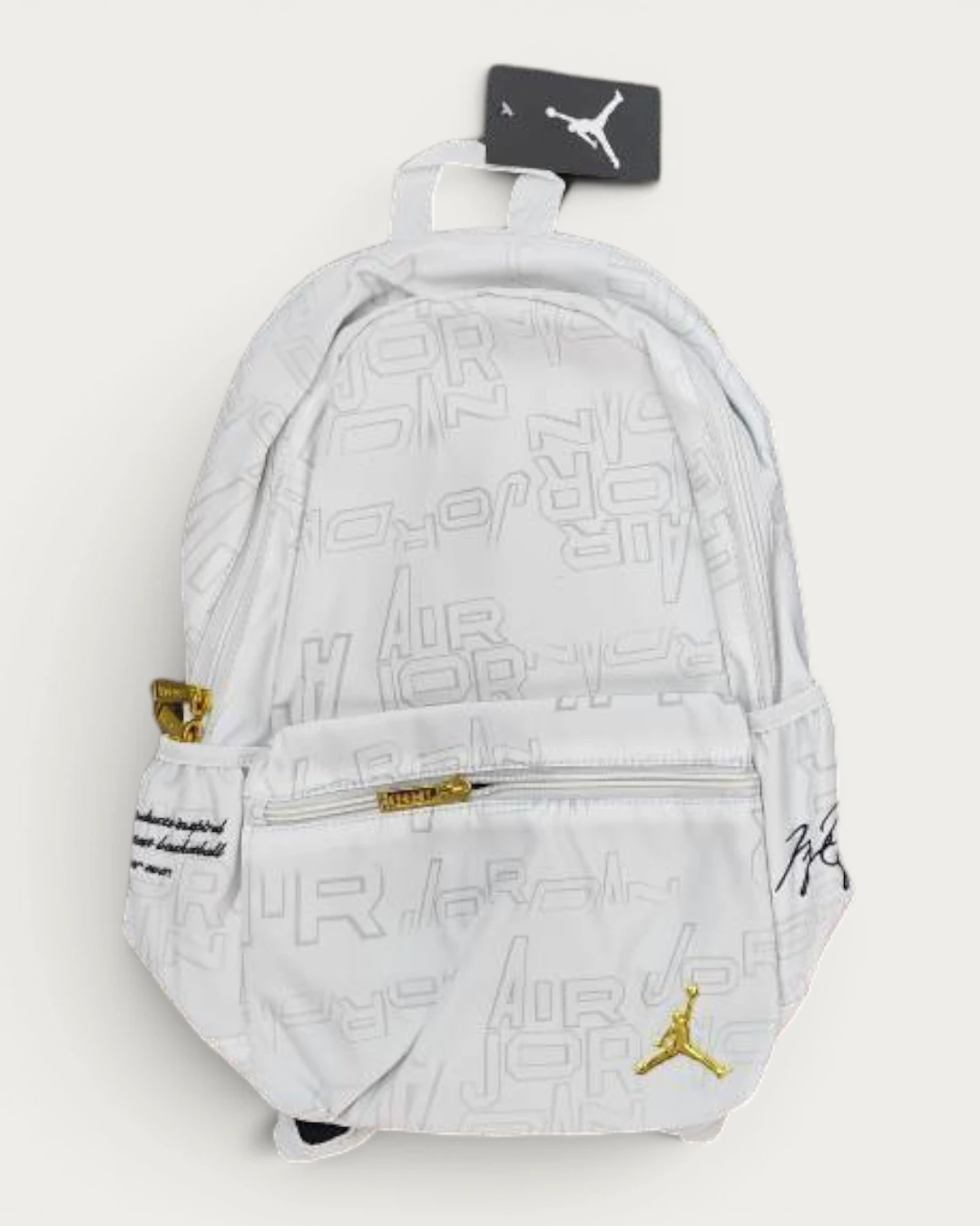 IMG_20260603_182835-Photoroom کوله طرح جردن برزنتی | Jordan Style Canvas Backpack - Image 1