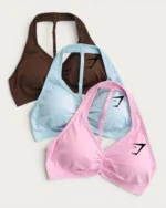 نیمتنه جیم شارک پشت قایقی | Gymshark Strappy Sports Bra - Image 3