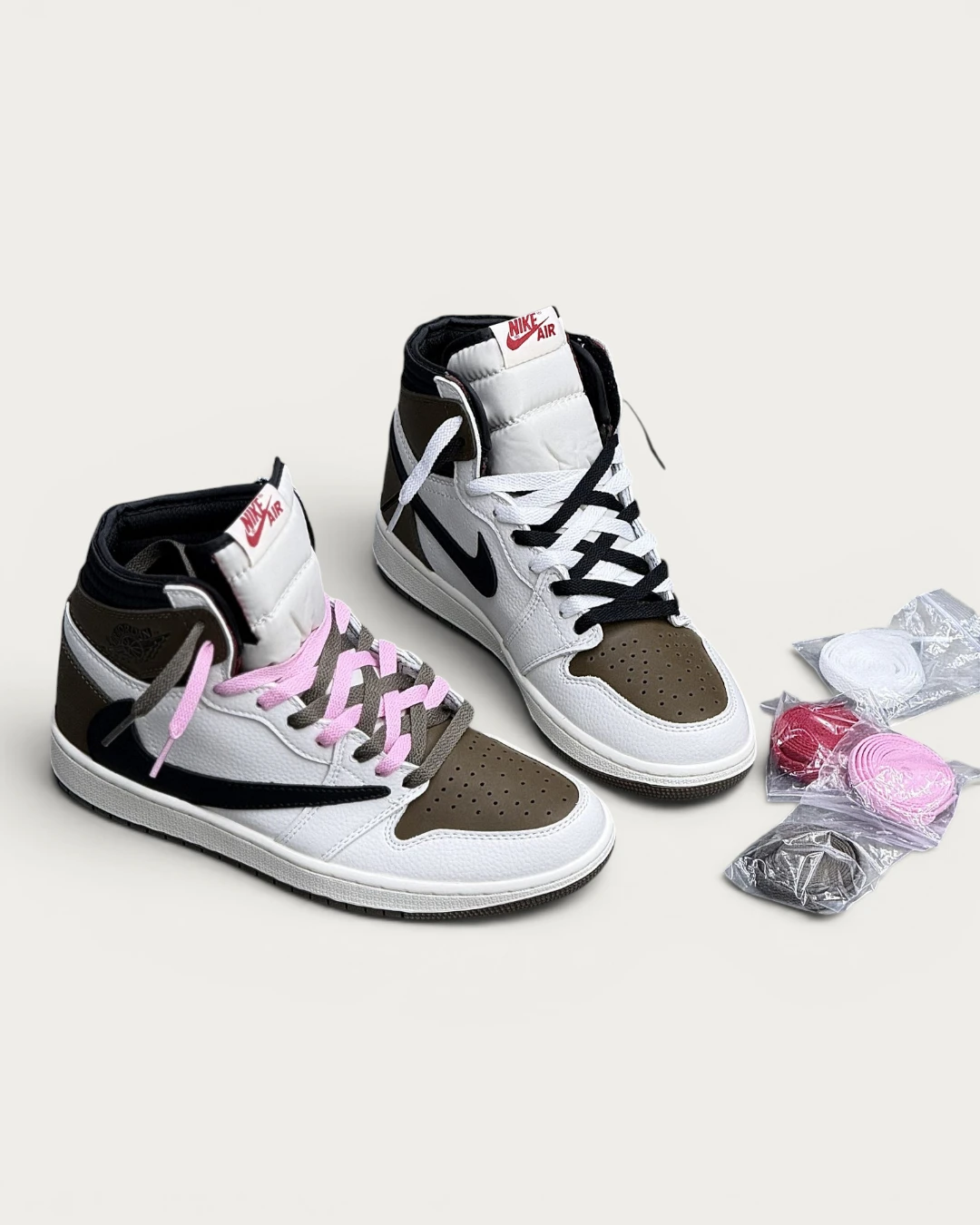 IMG_4305-scaled-Photoroom نایک جردن ساقدار ریورس موکا | NIKE JORDAN 1 HIGE REVERSE MOCHA - Image 1