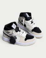 نایک جردن ساقدار مشکی کرم | NIKE JORDAN 1 HIGE BLACK WORM