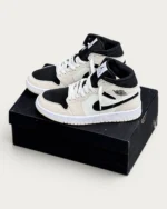 نایک جردن ساقدار مشکی کرم | NIKE JORDAN 1 HIGE BLACK WORM - Image 2