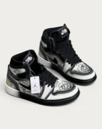 نایک جردن ساقدار گلدار کاستوم | Nike Jordan 1 High Custom Flower Arrangement
