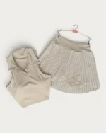 ست دوتیکه کراپ شورتک تنیسی جیم شارک اورجینال 108 | Gymshark Original 108 Tennis Crop and Shorts Set - Image 8