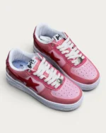 کتانی اسپرت لوکس بیپ استا صورتی | BAPE STA PINK