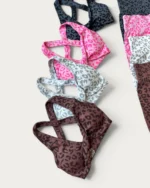 ست نیمتنه و لگ پلنگی | Leopard Print Seamless Set - Image 3