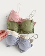 نیم تنه پاپیونی کیفیت عالی | Premium Bow Sports Bra - Image 2
