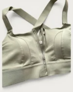 نیم تنه ورزشی فوق حرفه‌ای جلو زیپ‌دار | Professional Front-Zip Sports Bra - Image 6