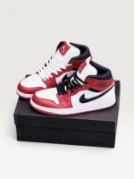 نایک جردن ساقدار شیکاگو هل | NIKE JORDAN 1 HIGH CHICAGO WHITE HEEL